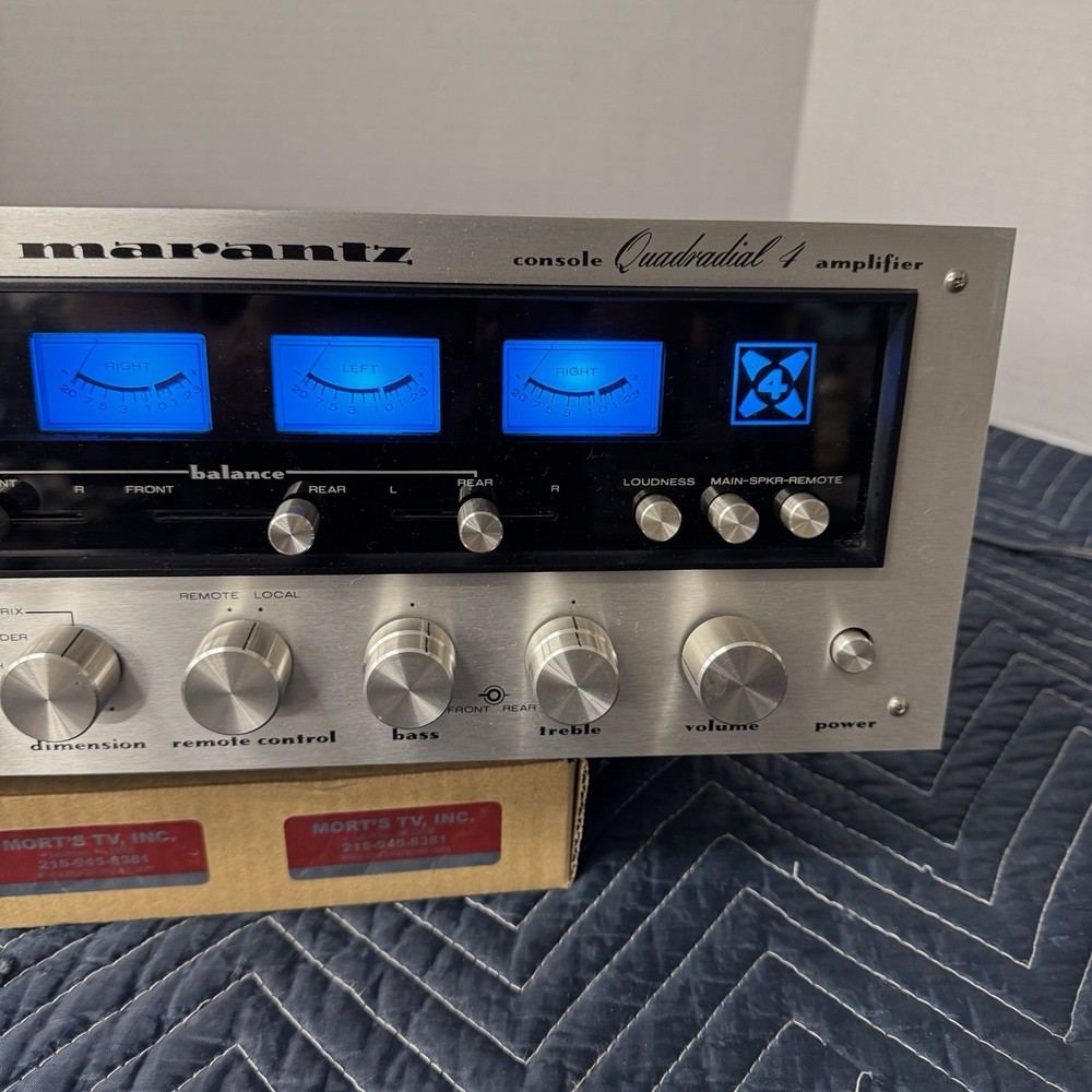 MARANTZ 4100 CONSOLE QUADRADIAL 4 AMPLIFIER - SERVICED - CLEANED - TESTED