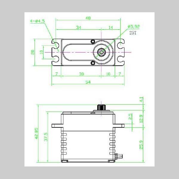 REEFS RC 400SCv2 Servo Programmable SEHREEFS12 Servos