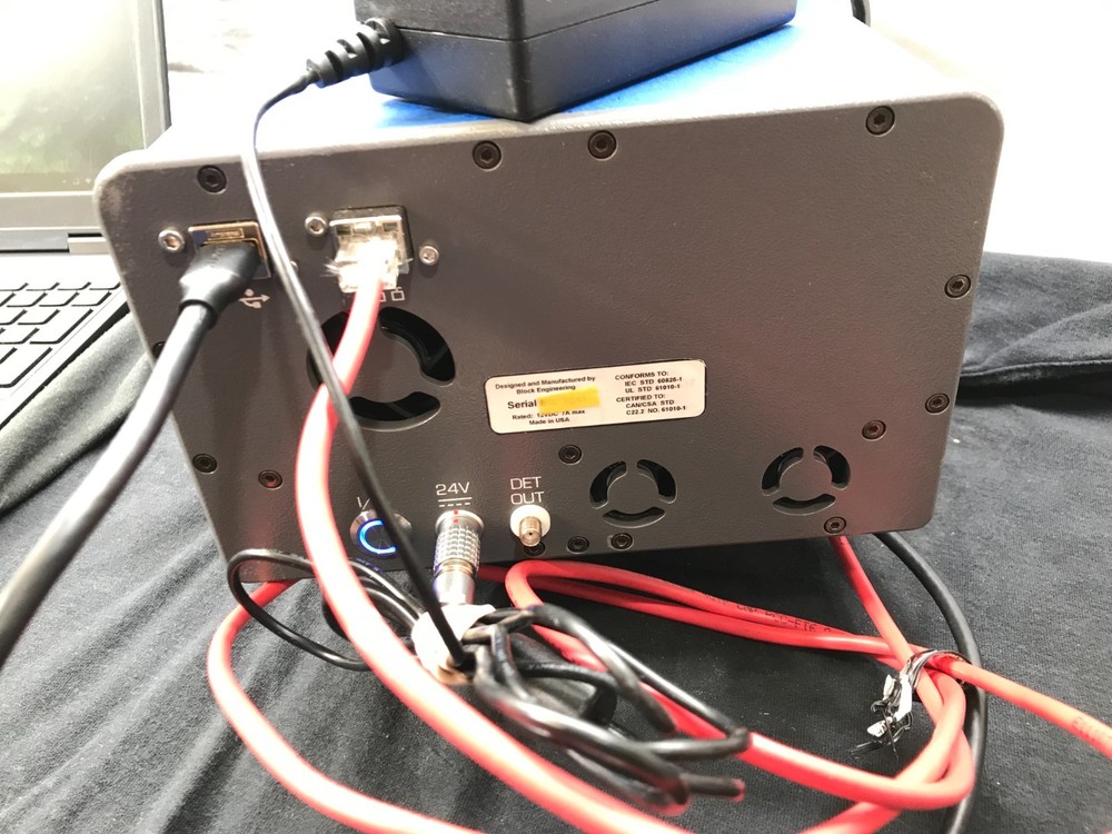 BLOCK ENGINEERING LASER SCAN scanner Analyzer chemical detection Spectroscopy