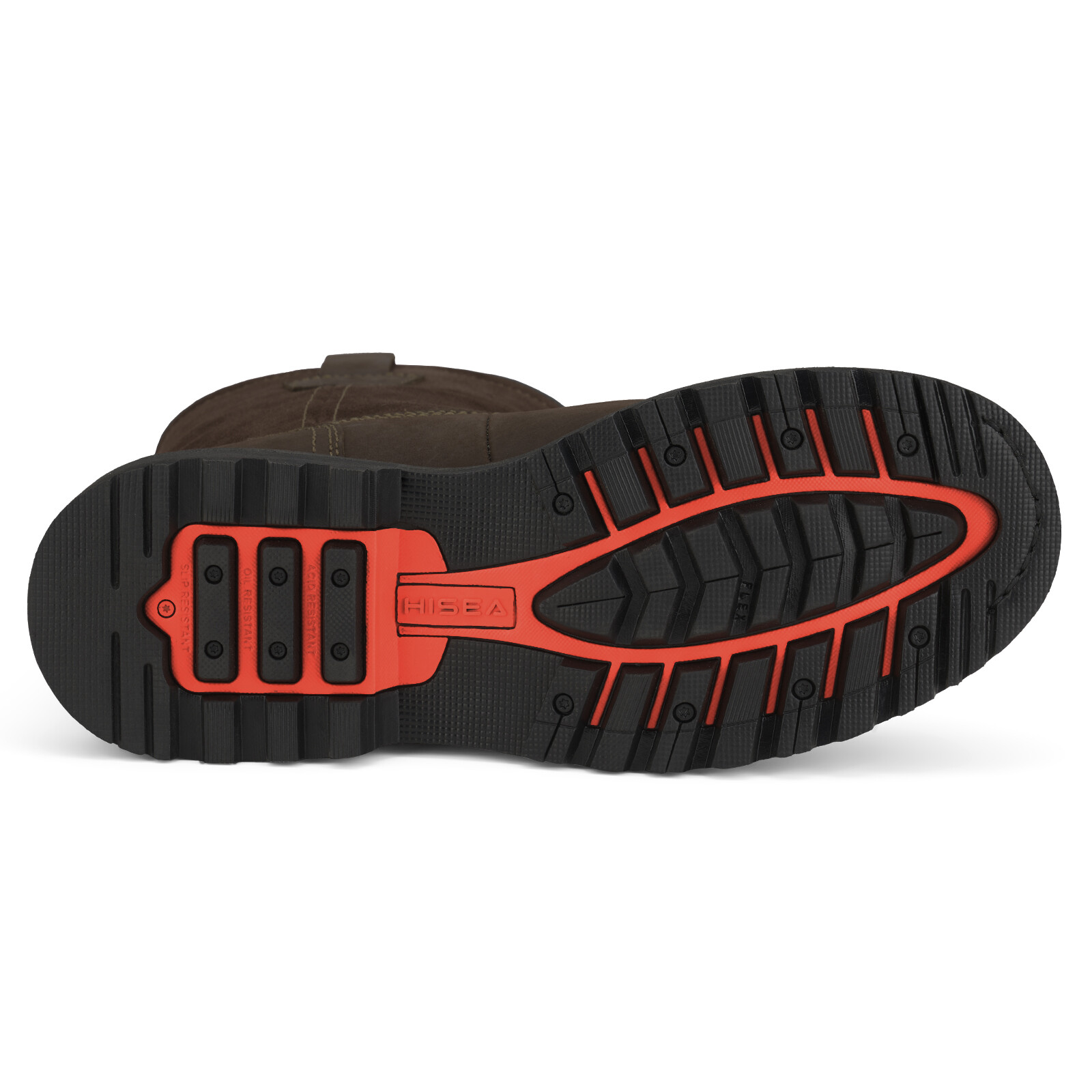 HISEA Men Steel Toe Safety Work Boots Pull On Waterproof Leather Wellington Boot