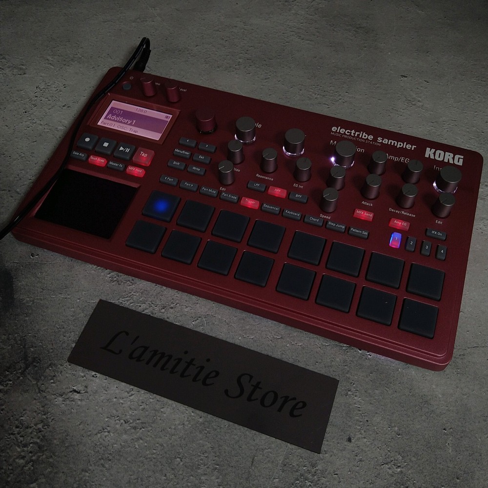 KORG ELECTRIBE2S RD Sampler Analog Modeling Sounds Metallic Red JP ELECTRIBE 2S