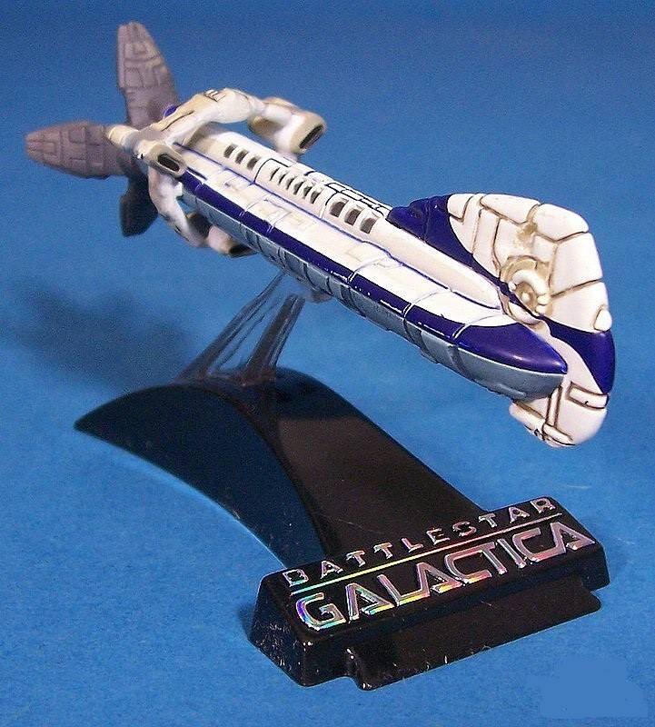 BATTLESTAR GALACTICA TITANIUM COLONIAL ONE MINT/SEALED/RARE