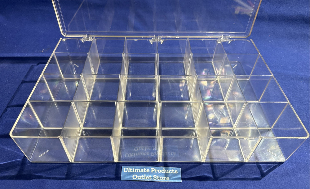 Divider Plastic Clear Case 🛅 24 Bays