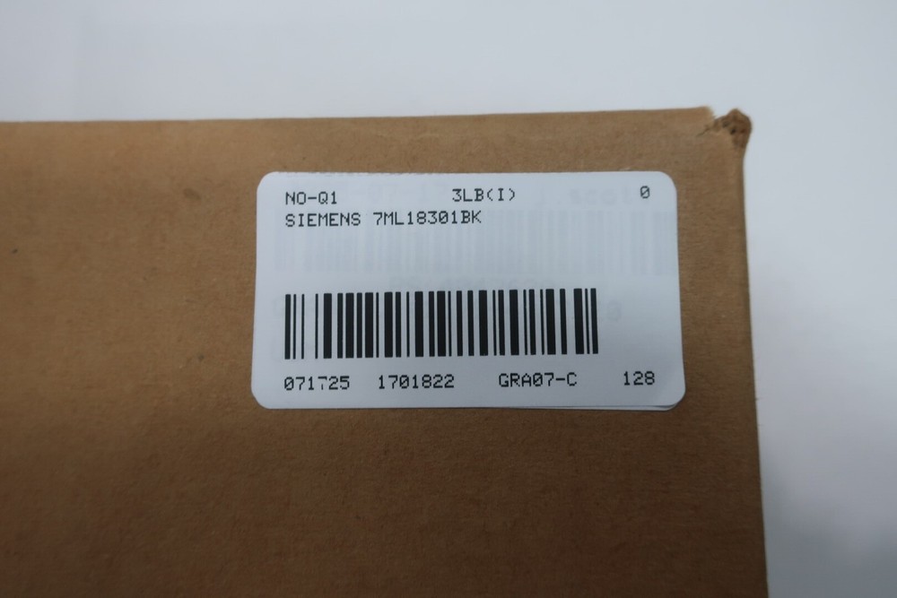 Siemens 7ML18301BK Universal Box Bracket