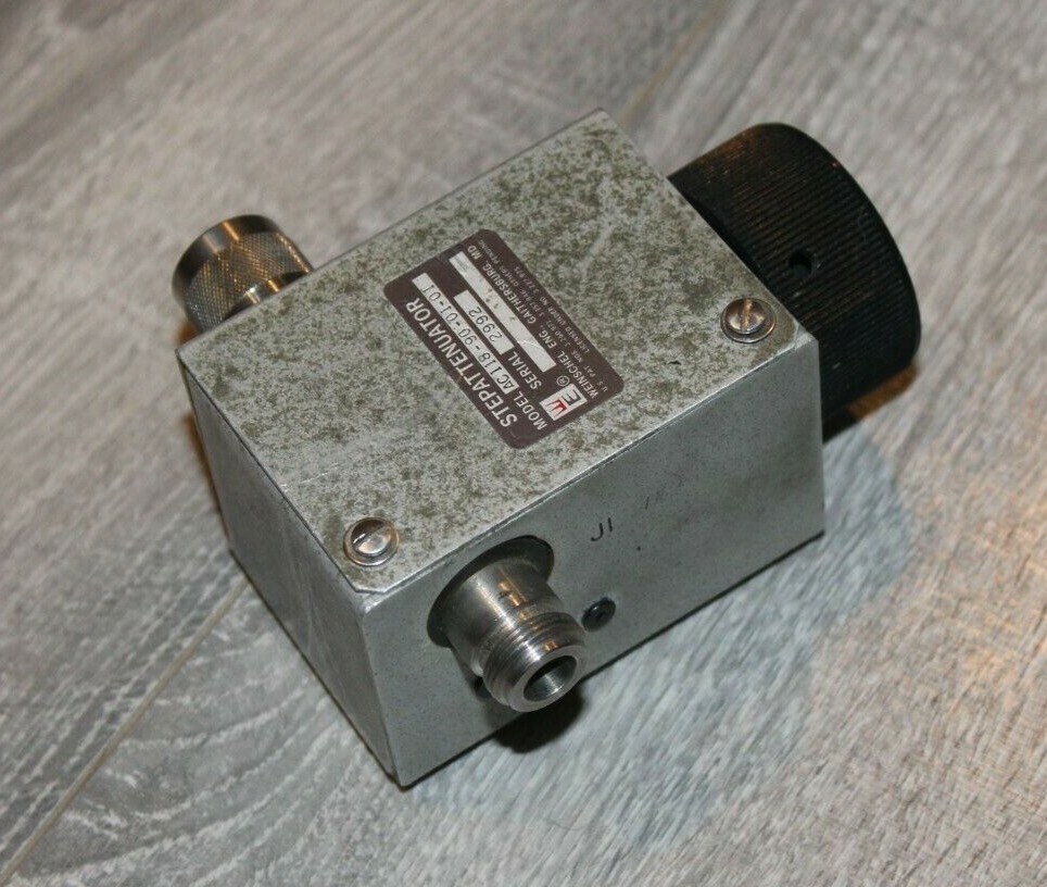 WEINSCHEL STEPATTENUATOR MODEL: AC118-90-01-01..Used & Untested