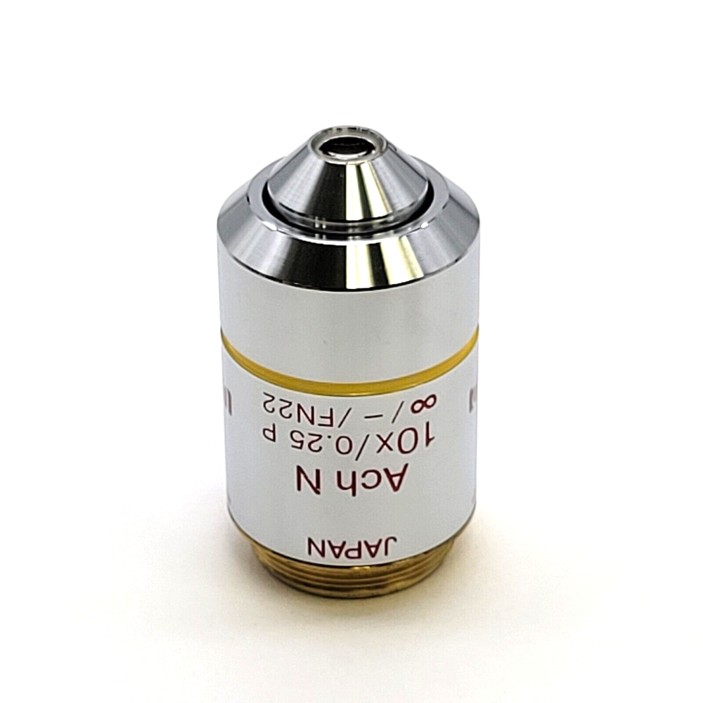 Olympus Microscope Objective Ach N 10x P Pol