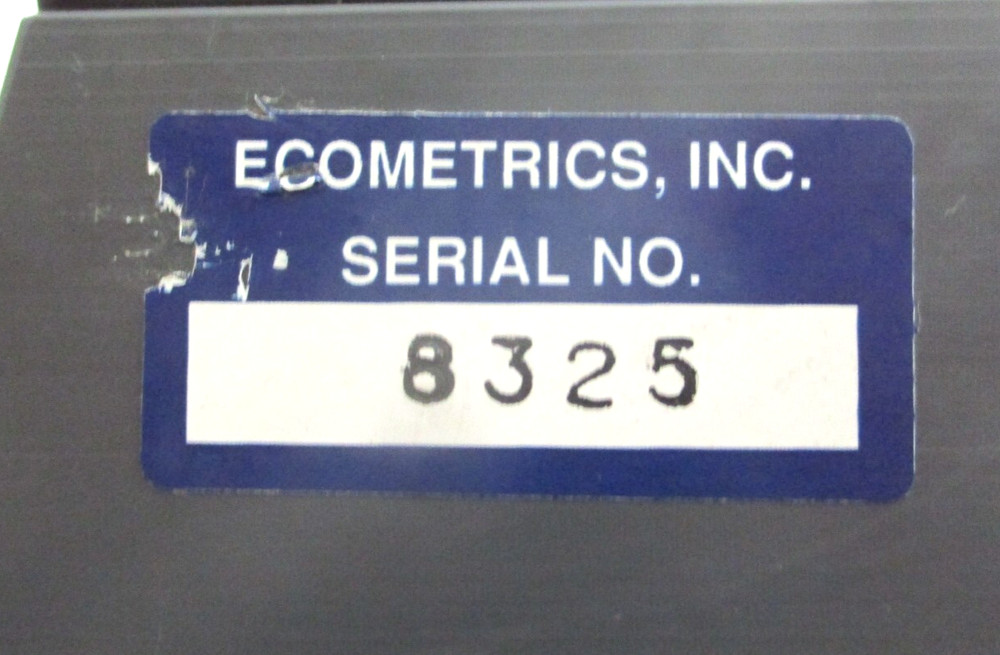 ECOMETRICS , SERIES 2000 , CL2 , REGULATOR , SURPLUS