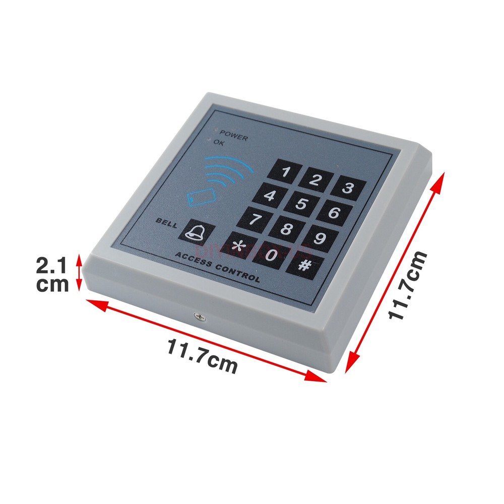 RFID Door Entry Security Access Control System Kit Set Magnetic Electronic Lock