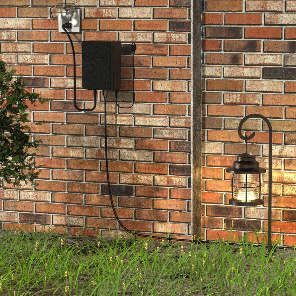 Goodsmann Low Voltage Transformer With Photo Eye Sensor and Timer
