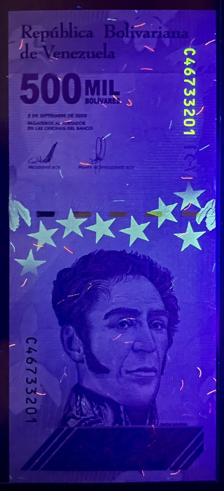 Venezuela 500 Mil Bolivar Sobberano 2020 UNC X 30 PCS 500000 (1/2 Million) New