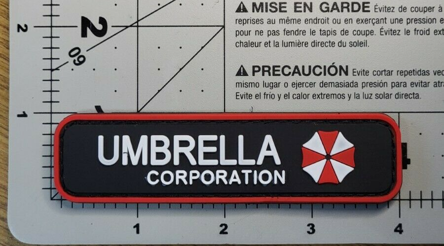 Resident Evil Umbrella Corporation PVC Hook & Loop