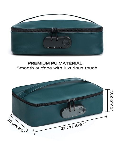 DISCREET BOX LOCKABLE ADULT VIBRATOR CASE STORAGE PRIVACY BOX