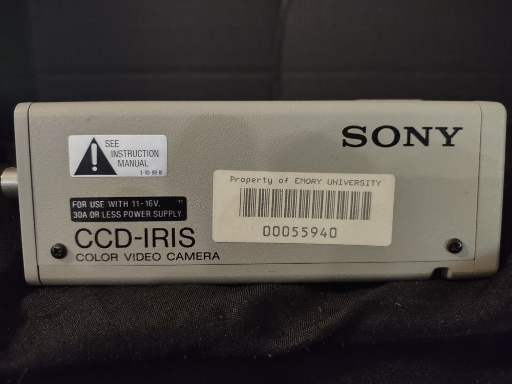 Sony CCD-IRIS Color Video Camera Model DXC-107