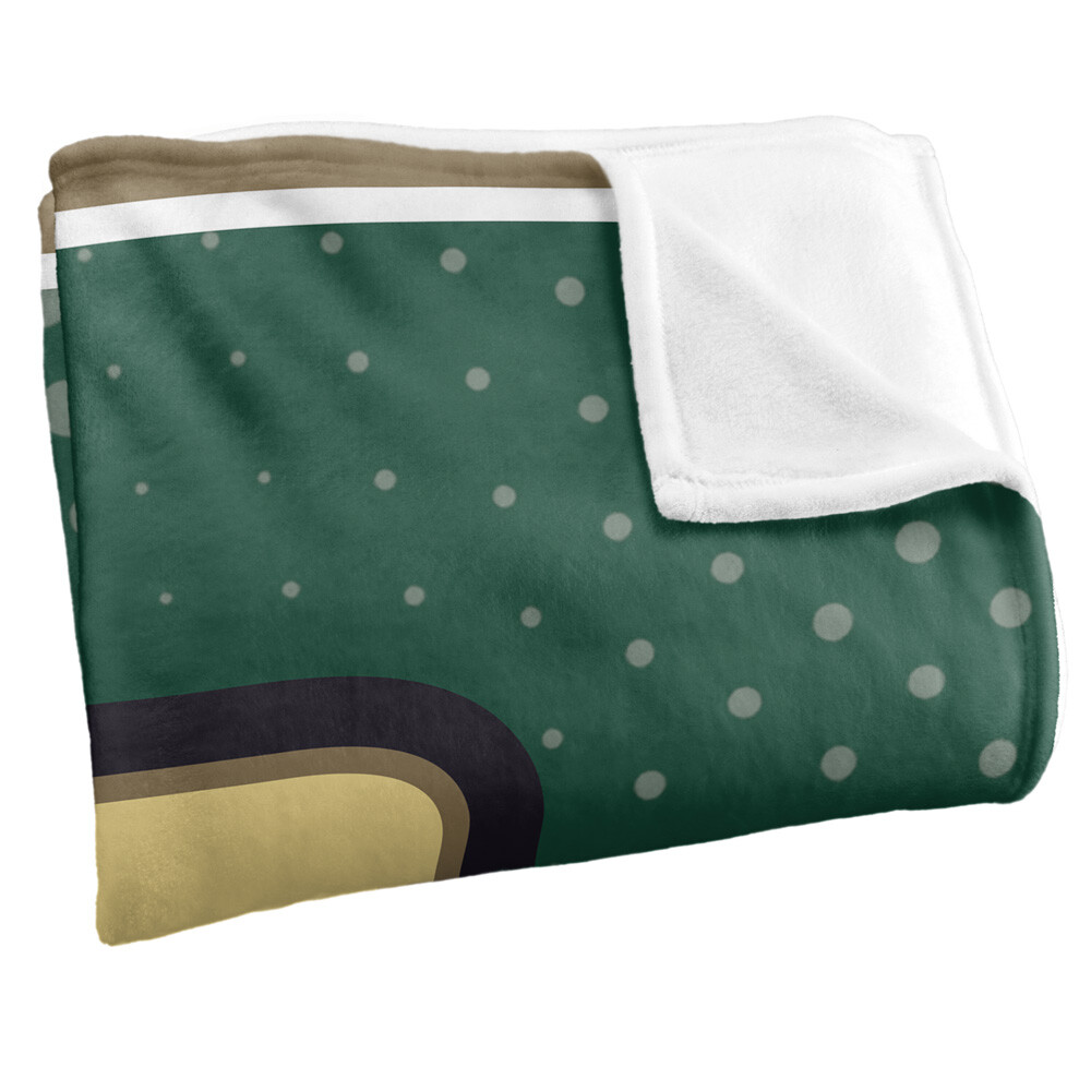 California Polytechnic State University Logo Dots Silky Touch Throw Blanket