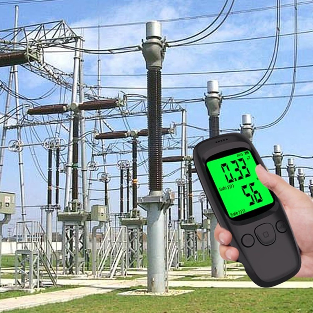 Nuclear Detector LCD Display Geiger Counter Detector with Average/ Mode9908