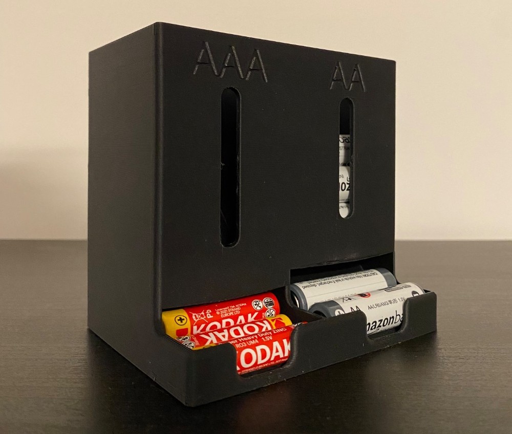Battery Storage Dispenser  Case  Holder  Box  Organizer AA - AAA