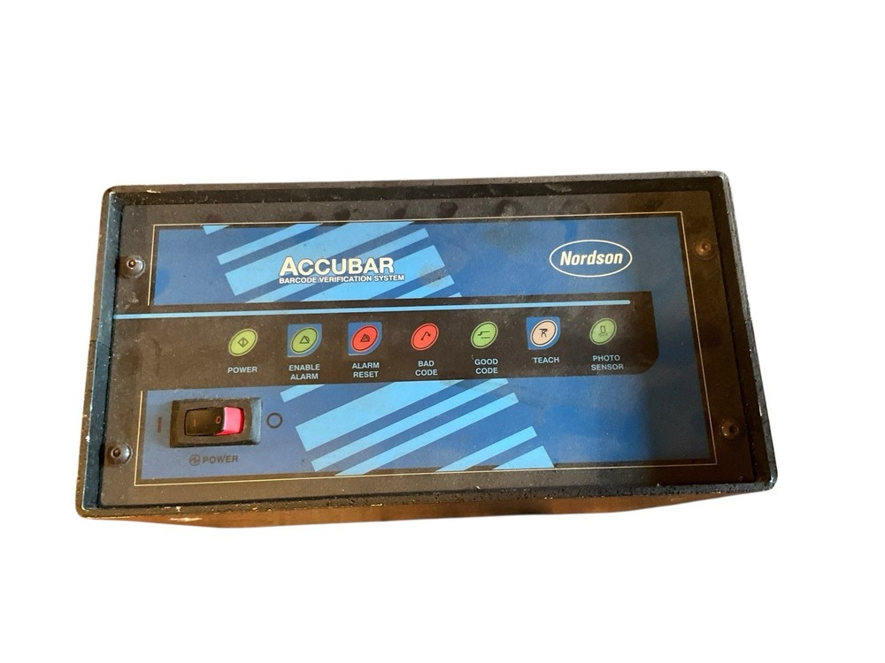 Nordson 727646 Accubar Barcode Verification System Controller