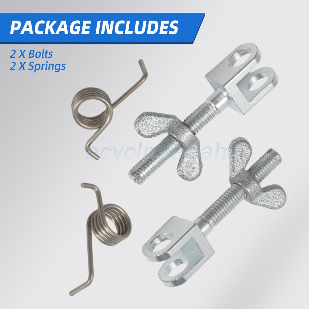 For Cable Lasher J & J2 Bolt and Spring for Wire Door Cable Lasher C & C2 4PCS