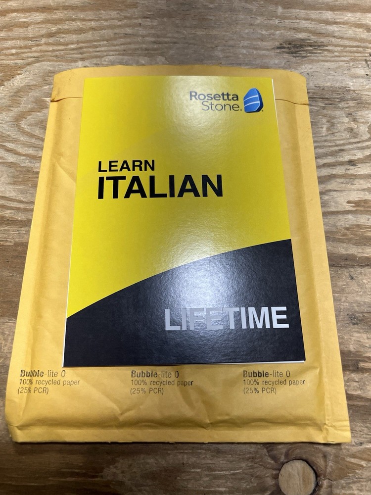 Rosetta Stone Lifetime Italian DIGITAL CODE ONLY