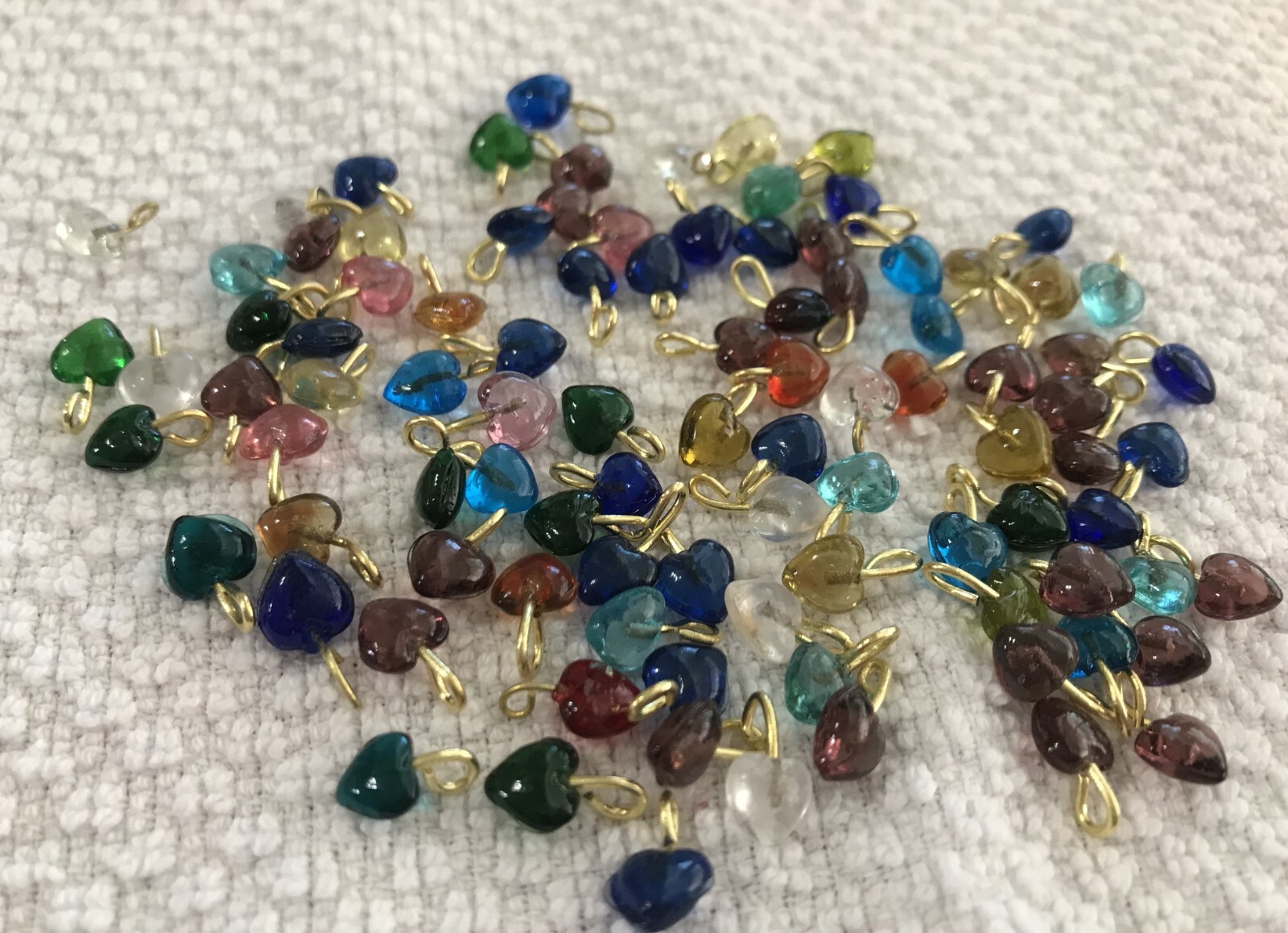 *~200~💕Piece Glass Loose Beads*7oz+ Bulk Mixed Lot #2 Craft Jewelry!!!😀*