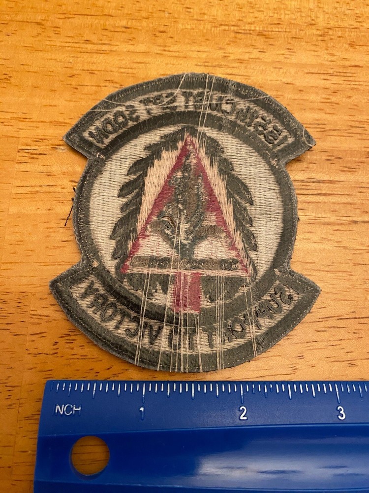 US AIR FORCE 155TH COMBAT SUPPORT SQUADRON PATCH SQ USAF INV9339