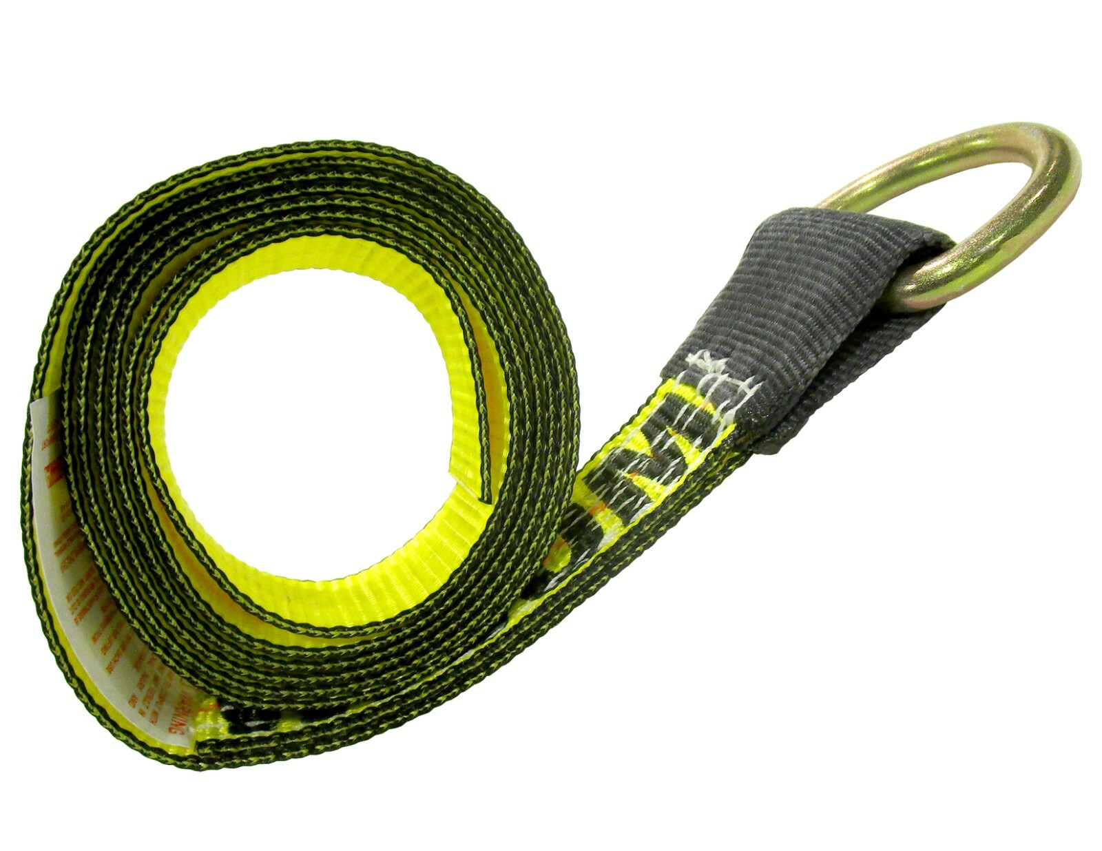 10 ft Blue Lasso Tire Tie Down Straps with Eye Protection USA Made (4 Pack)