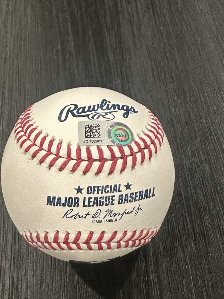 Jacob DeGrom autographed Signed Official Rawlings baseball MLB Authentication