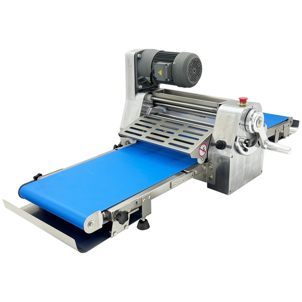 110V Commercial Dough Sheeter Foldable Dough Pressing Machine Pastry Sheeter