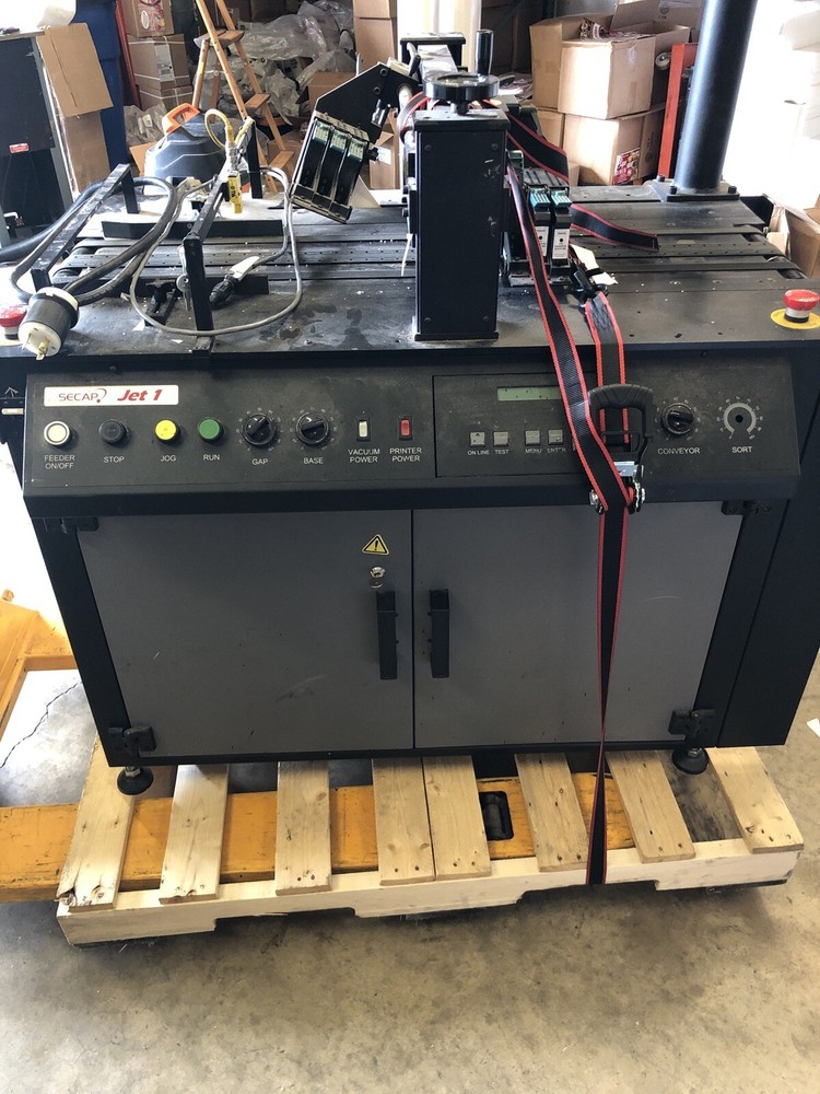 Secap Jet 1 Main Hub With Computer Mail Machine Bulk Mail Addresser