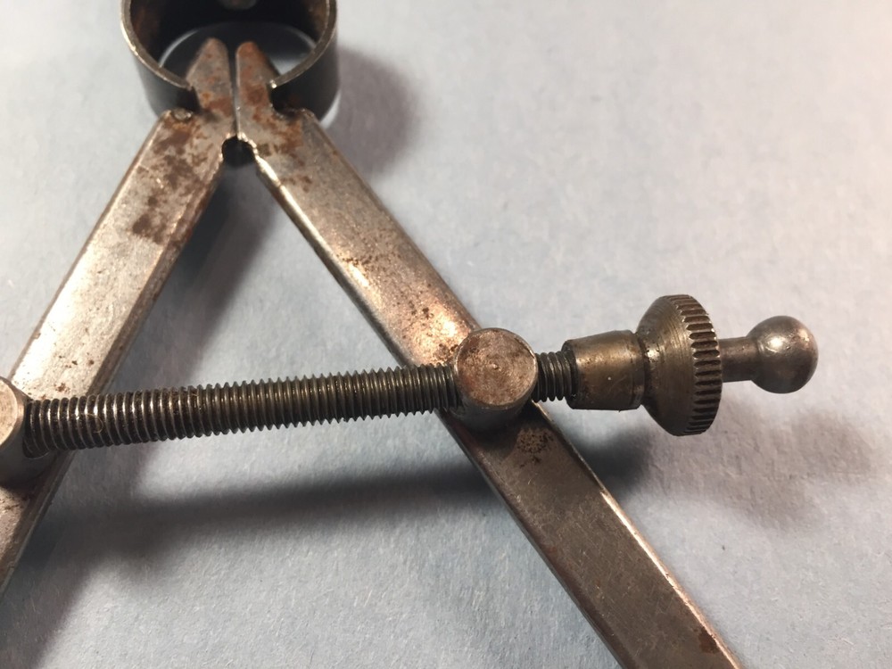 8" Flat Leg Spring Divider / Machinist Tool