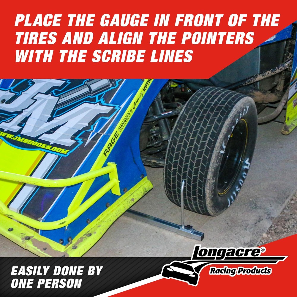 Longacre 52-79620 Wheel Toe Gauge