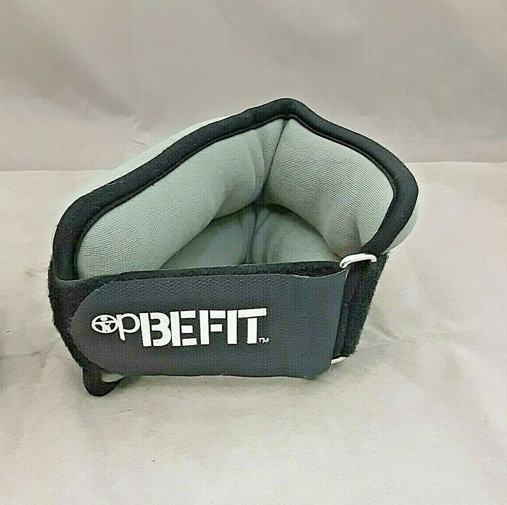 BEFIT 5lb Arm Leg Weights Fully Adjustable Ankle Wrist Strength Training Pair