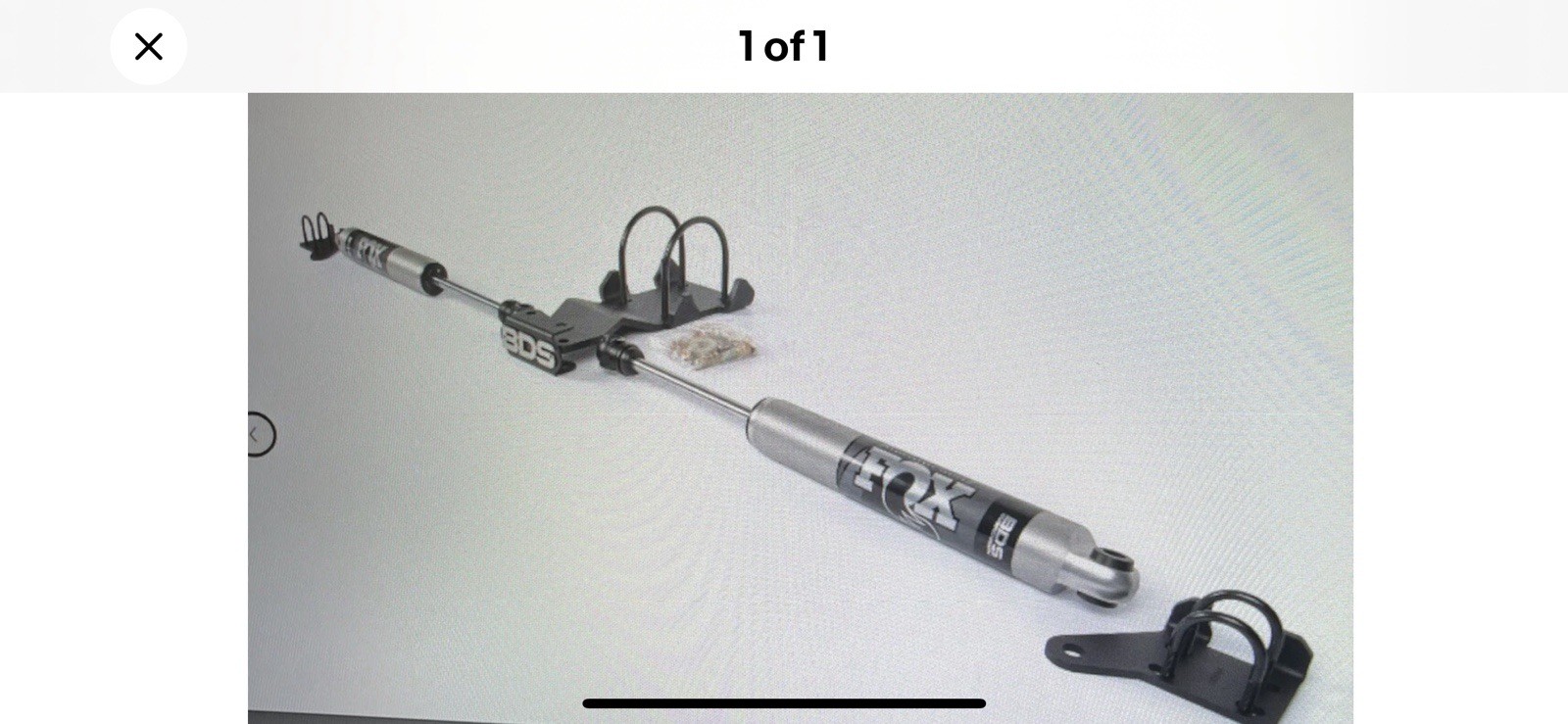 BDS Dual Steering Stabilizer W/fox 2.0 Shocks F250/350 05-24  #55380 98224010 X2