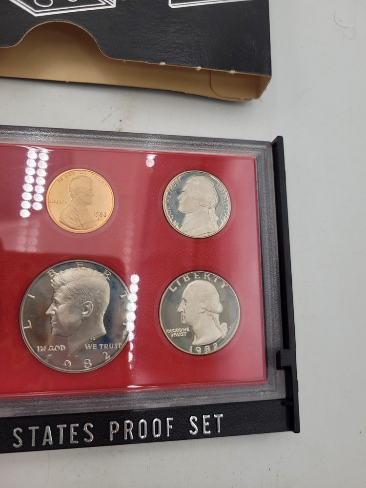 1982 S Proof Set US Mint Uncirculated Coin Set