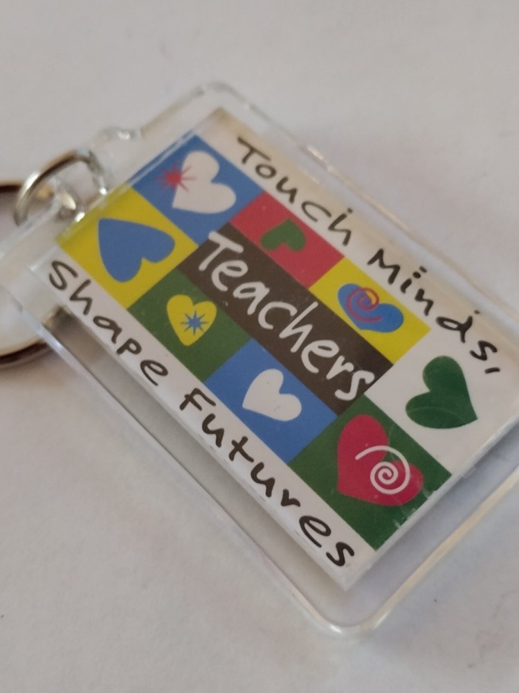 Touch Minds, Shape Futures Teachers Keyring