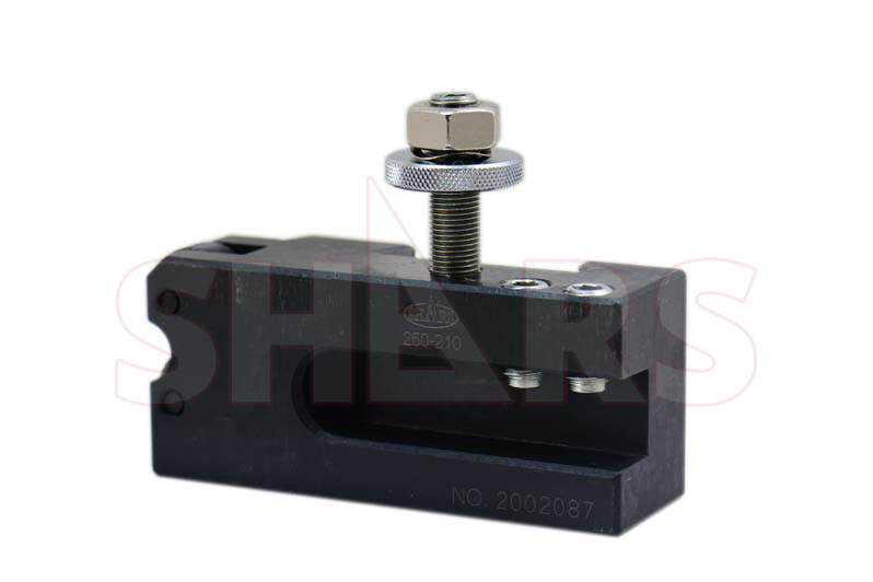 Shars 10 - 15" CNC BXA Wedge Quick Change Tool Post Set 250-222 + Certificate M}