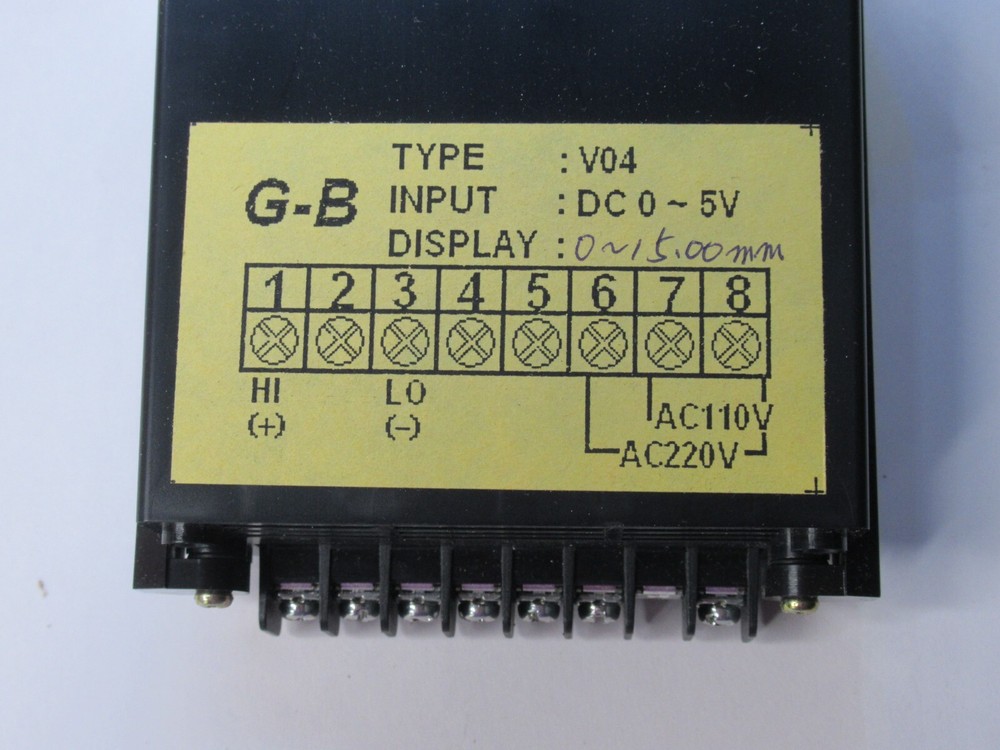 (NEW) G-B V04 0-5V Tachometer