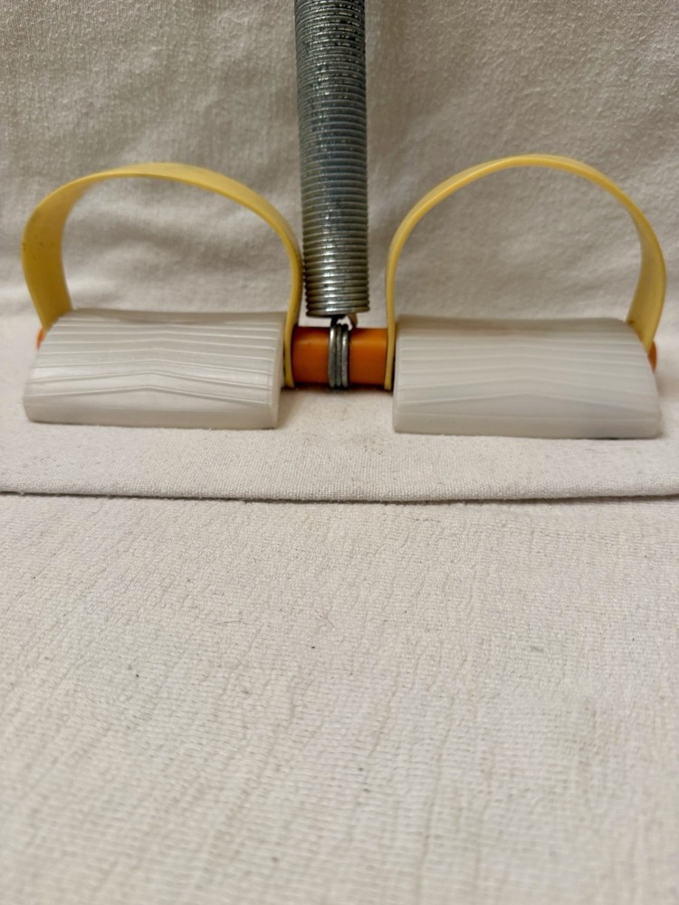 Vintage 1980's Pull-Up Exerciser Spring Action Rowing Row Ab