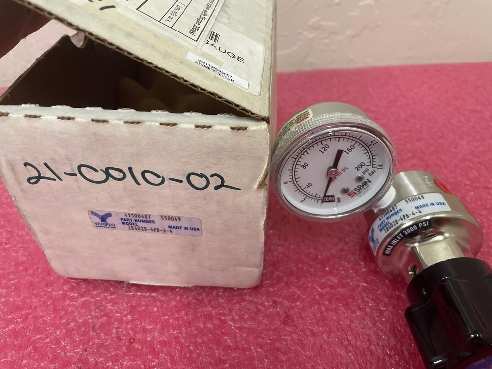 VERIFLO IR402S GAUGE FLOW REGULATOR