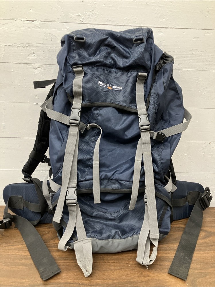 Field & Stream Large Internal Frame Backpack 3 Pocket Inside, 6 Outside