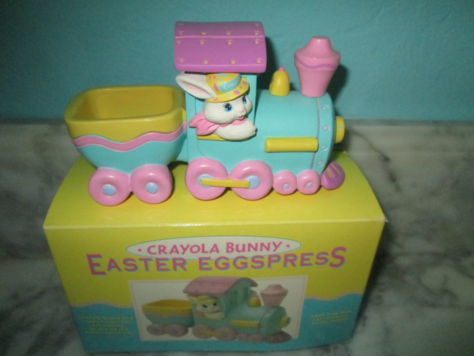 Easter Eggsprees Crayola Bunny by Hallmark NIB 1993