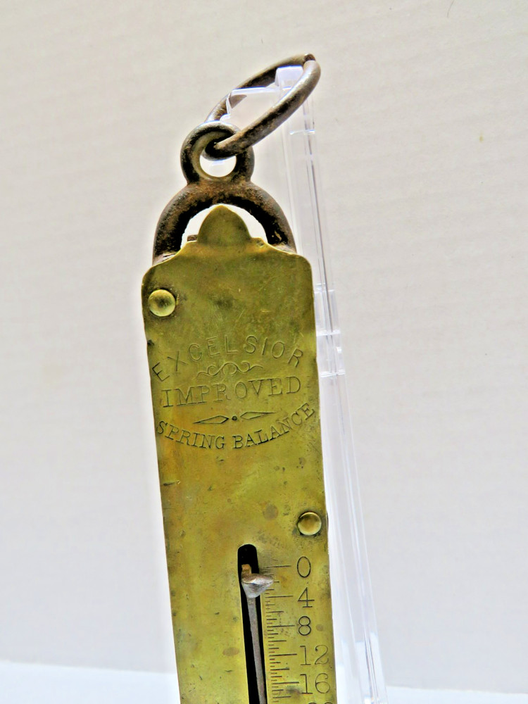 Antique Excelsior Improved Spring Balance Scale