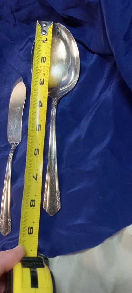 5 PC. SERVING UTINSELS Wm Roger A1 Plus Oneida LTD 1934 Malibu Pattern