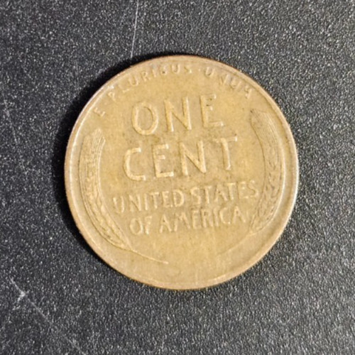 1931 D Wheat One Cent 1c Coin #AB844