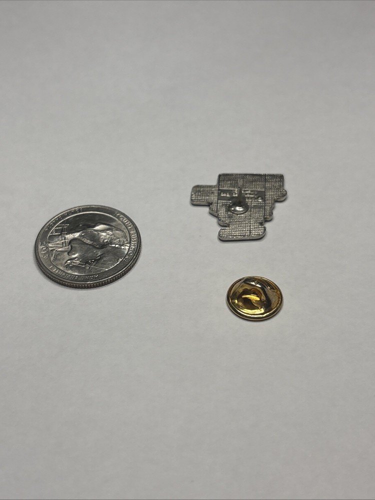 Lapel Pin - Engine Block Ford Power S69