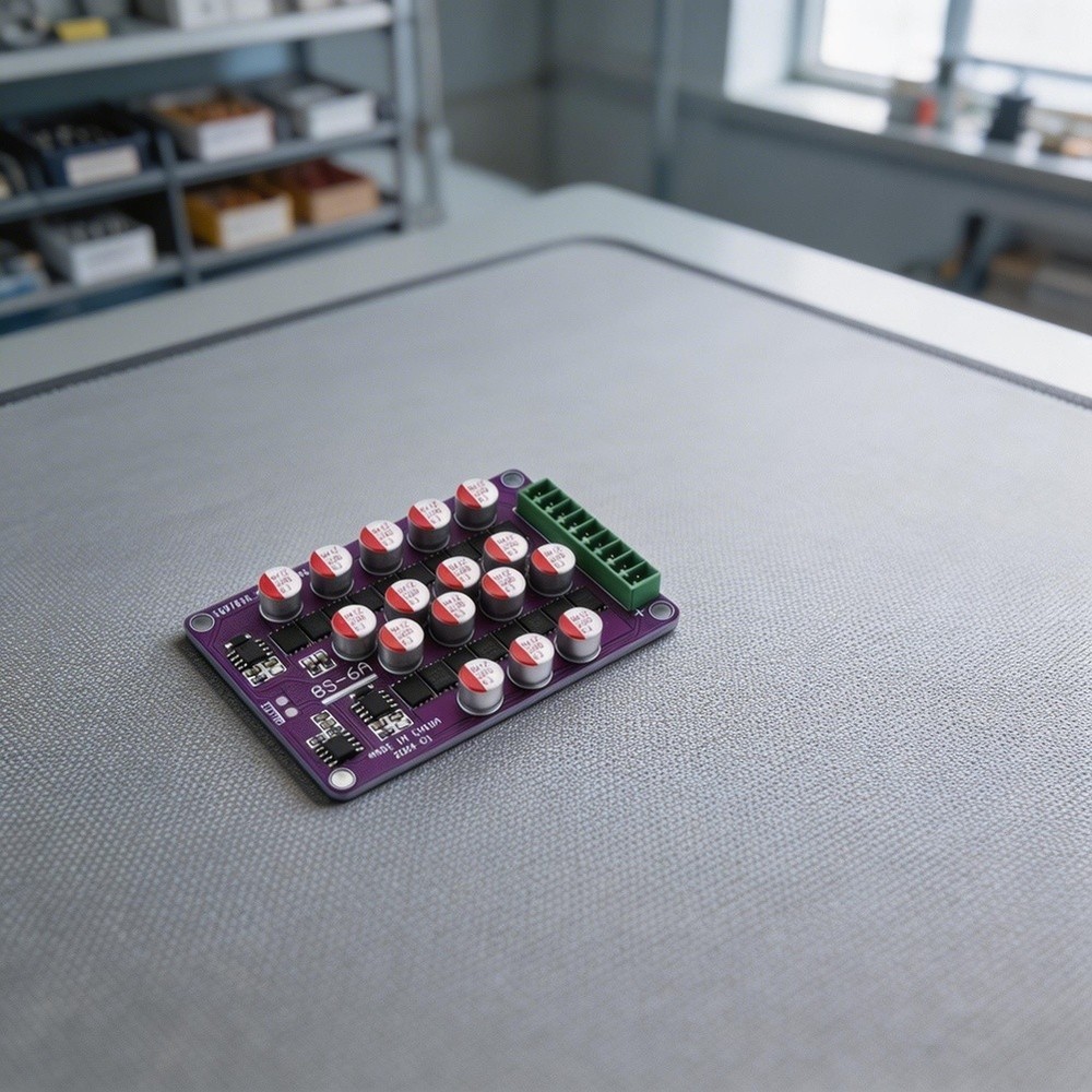 Lithium Battery Equalizer Board 6A Max Balancing Current 2.5V 4.4V Support