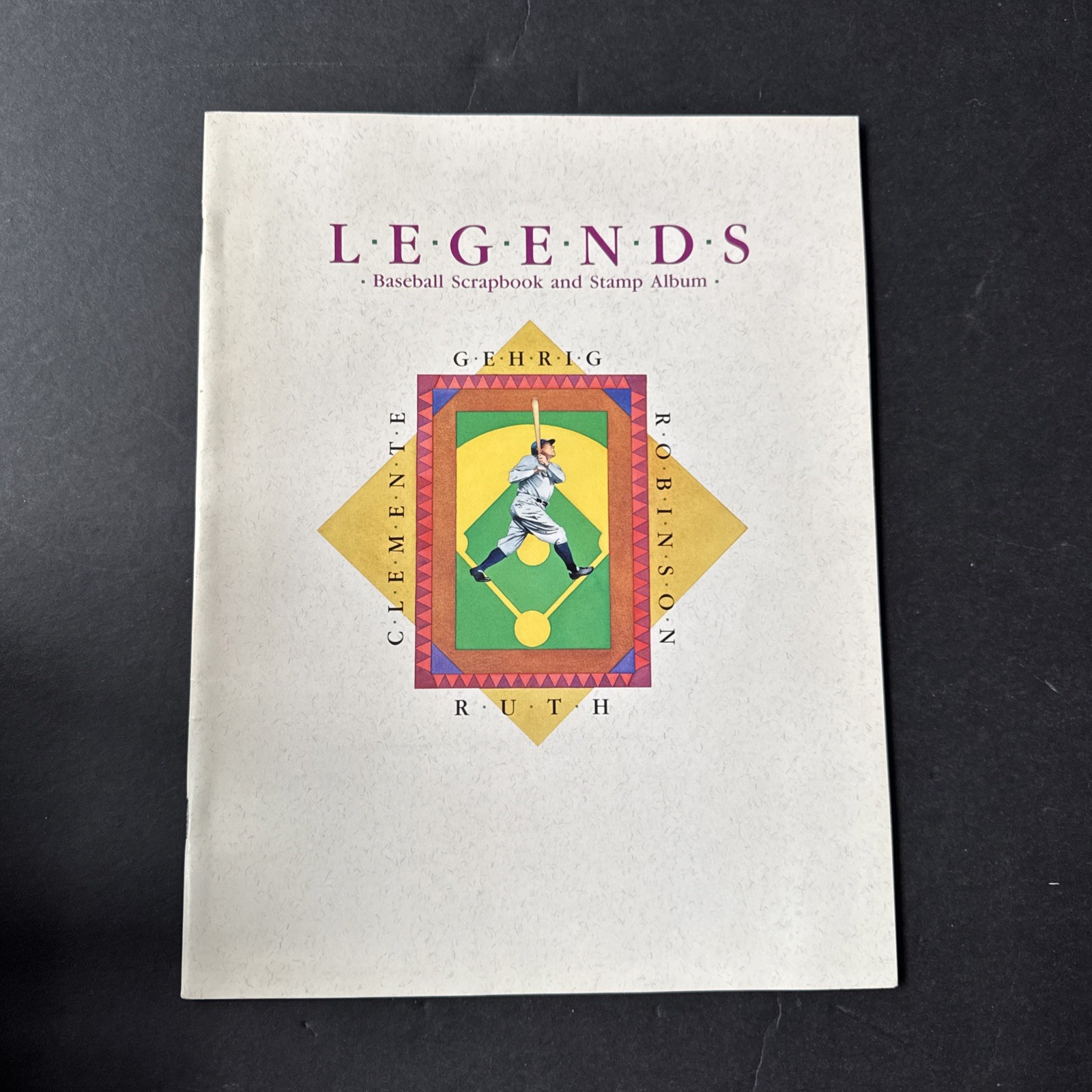 Legend Stamps Album Gerhig Clemente, Robinson, And Ruth