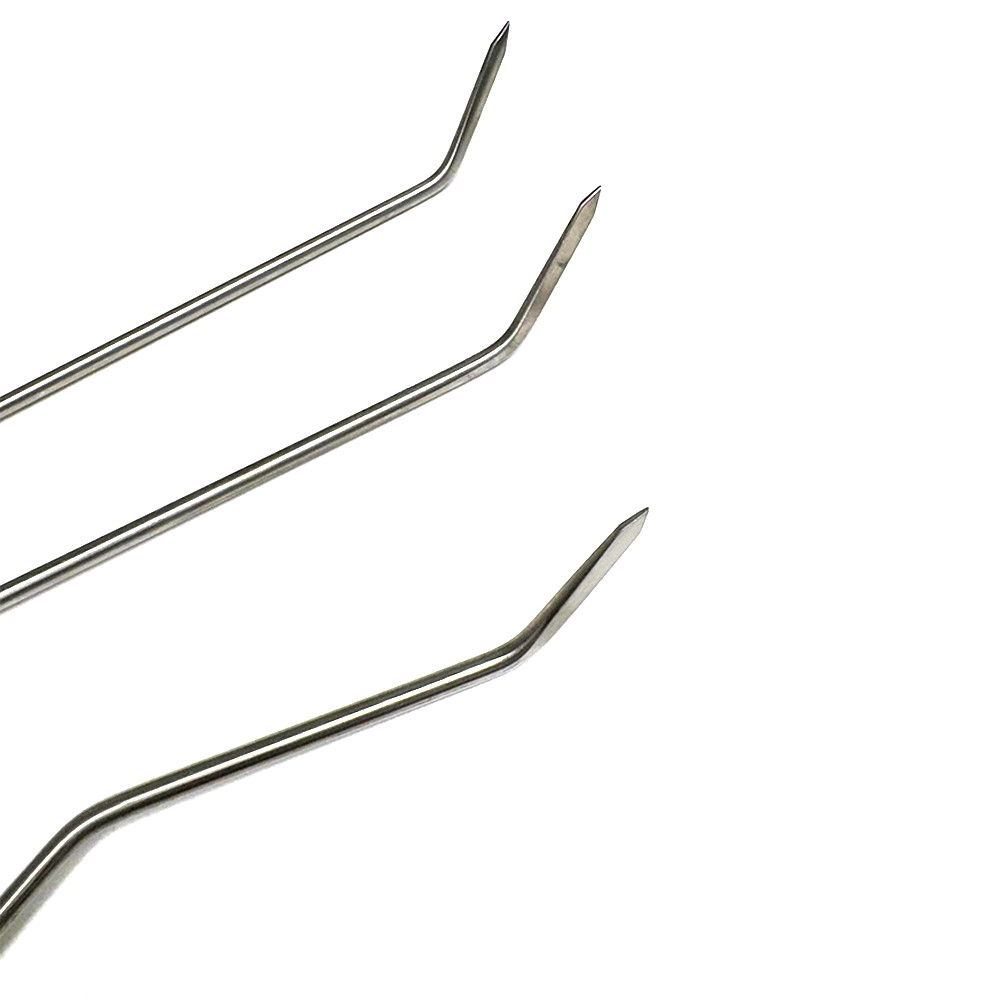 Rynora Edition 6-Piece Sharp Tip Double Bend Left & Right Steel PDR Tools Pdr
