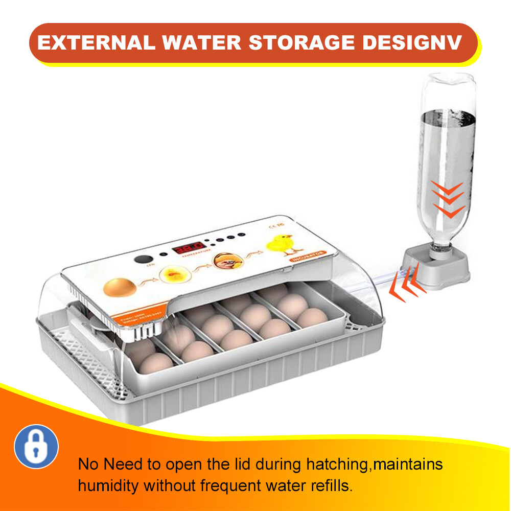 20 Egg Automatic Egg Incubator - Digital Turning Hatching Machine