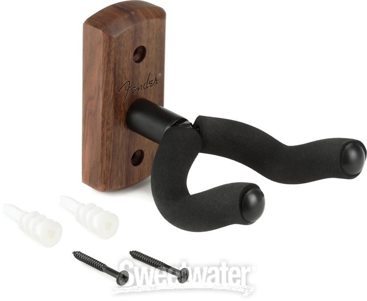 Fender Essentials Guitar Wall Hanger - Walnut